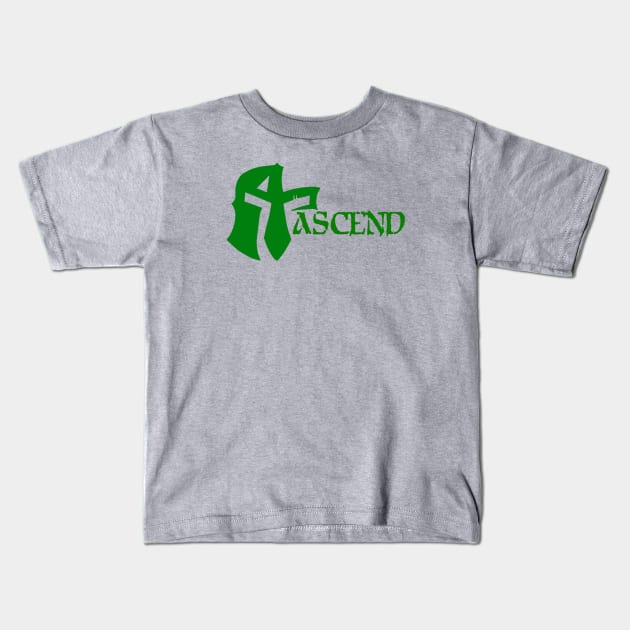 ASCEND Green Kids T-Shirt by Ascension Threads